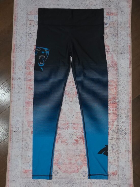 NFL Pants - NFL Team Apparel Carolina Panthers Leggings